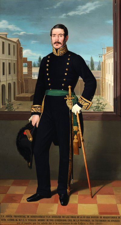 Ignacio Méndez de Vigo y Valdés Miranda by Bernardino Montañés